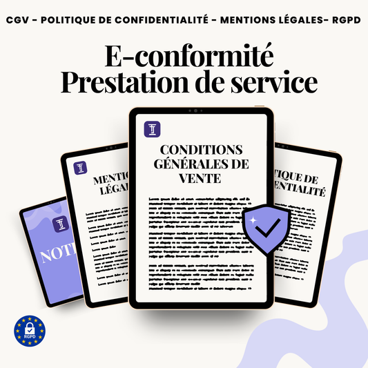 Pack Conformité Site Web - Prestation de service