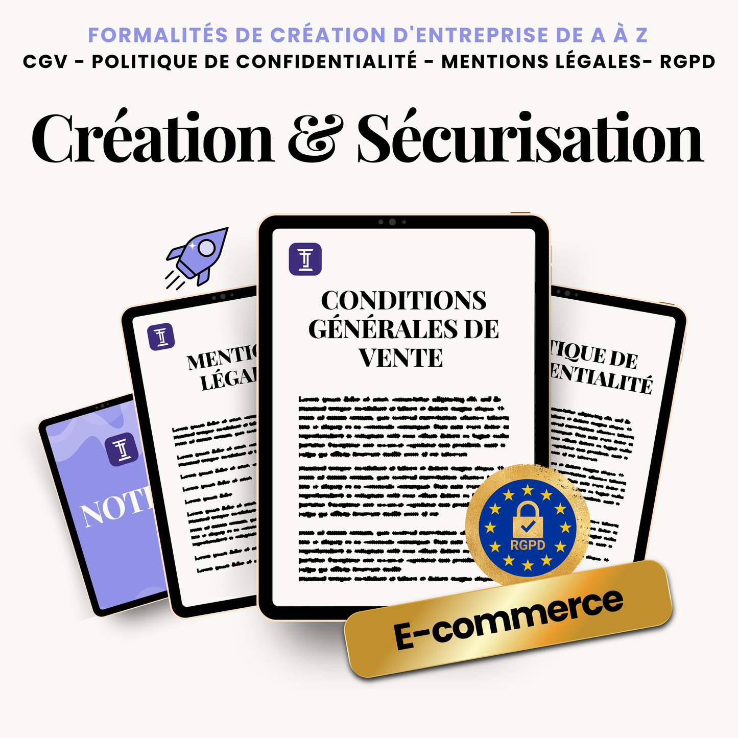 Pack Premium Création Micro & Conformité E-commerce