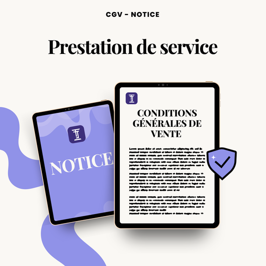CGV Prestation de service